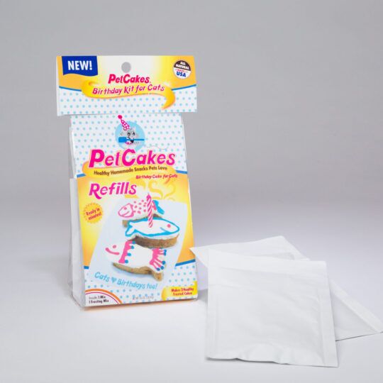 REFILL Birthday Cake kit for Cats